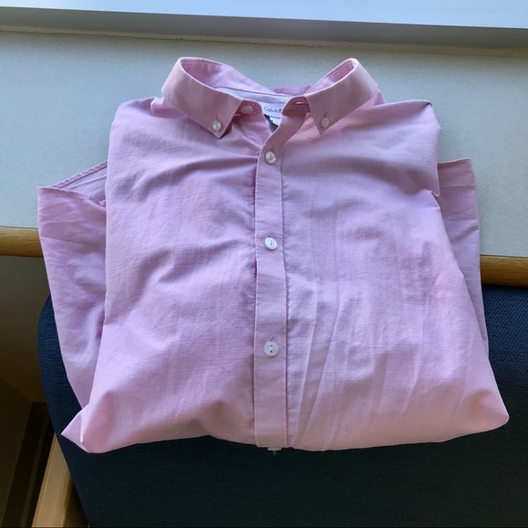 Pink Calvin Klein Shirt - Picture 4 of 4
